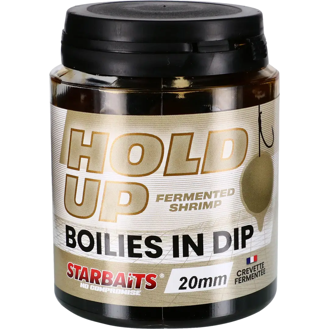 Starbaits Performance Concept Boilies In Dip 24mm Hold Up Fermented Shrimp - Boilie
