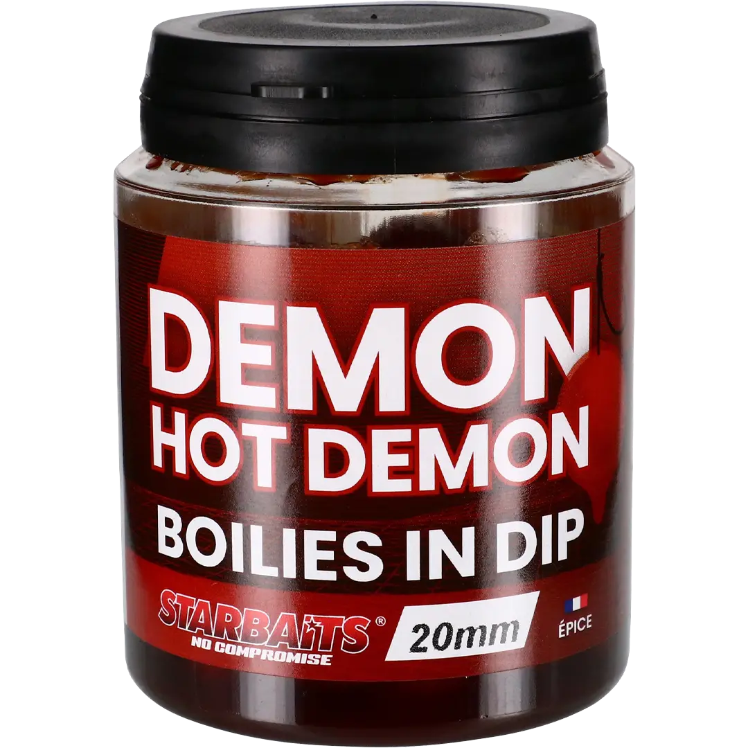 Starbaits Performance Concept Boilies In Dip 24mm Hot Demon - Boilie