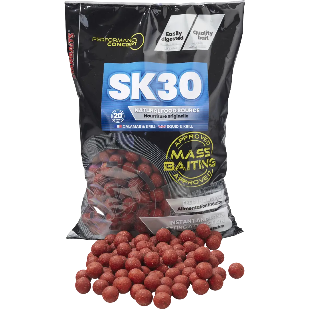Starbaits Performance Concept Mass Baiting Boilies 14mm SK30 - Boilie