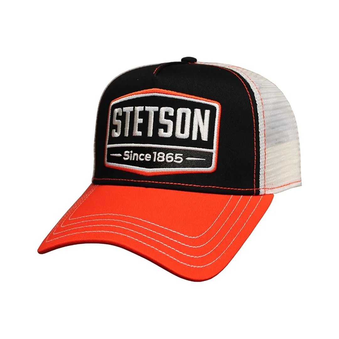 Stetson Trucker Cap Gasoline Red/Black - Caps
