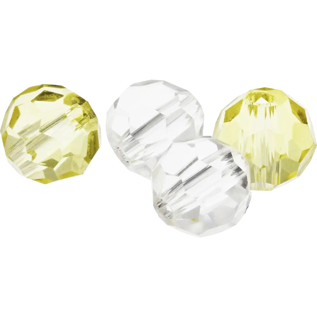 Westin Glass Beads Klar 4mm - Flådstoppere/gummiperler mv.