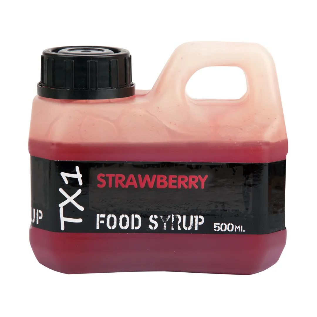 Shimano TX1 Food Syrup 500ml Strawberry - Dip/Liquide/Oil