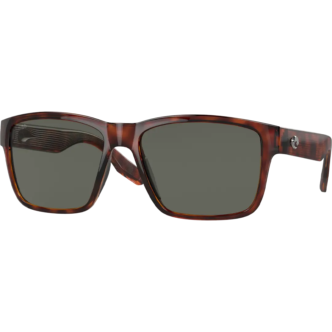 Costa Del Mar Paunch Polaroid Solbriller Tortoise Glas Gray - Fiskebriller