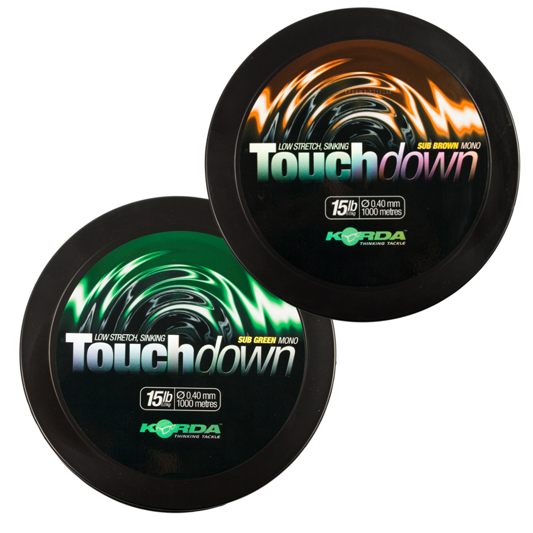 Korda Touchdown 1000m Brun 4,5kg 0,30mm - Line/forfangsline
