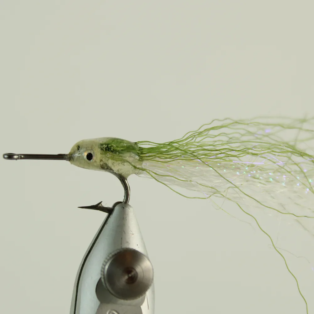 Effekt Flies UV Tobis Green Olive - Kystfluer