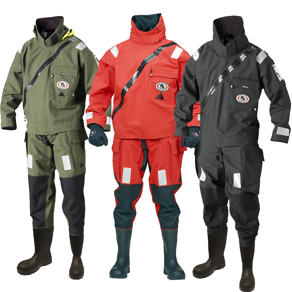 Ursuit Sea Horse Grøn S - Tørdragter