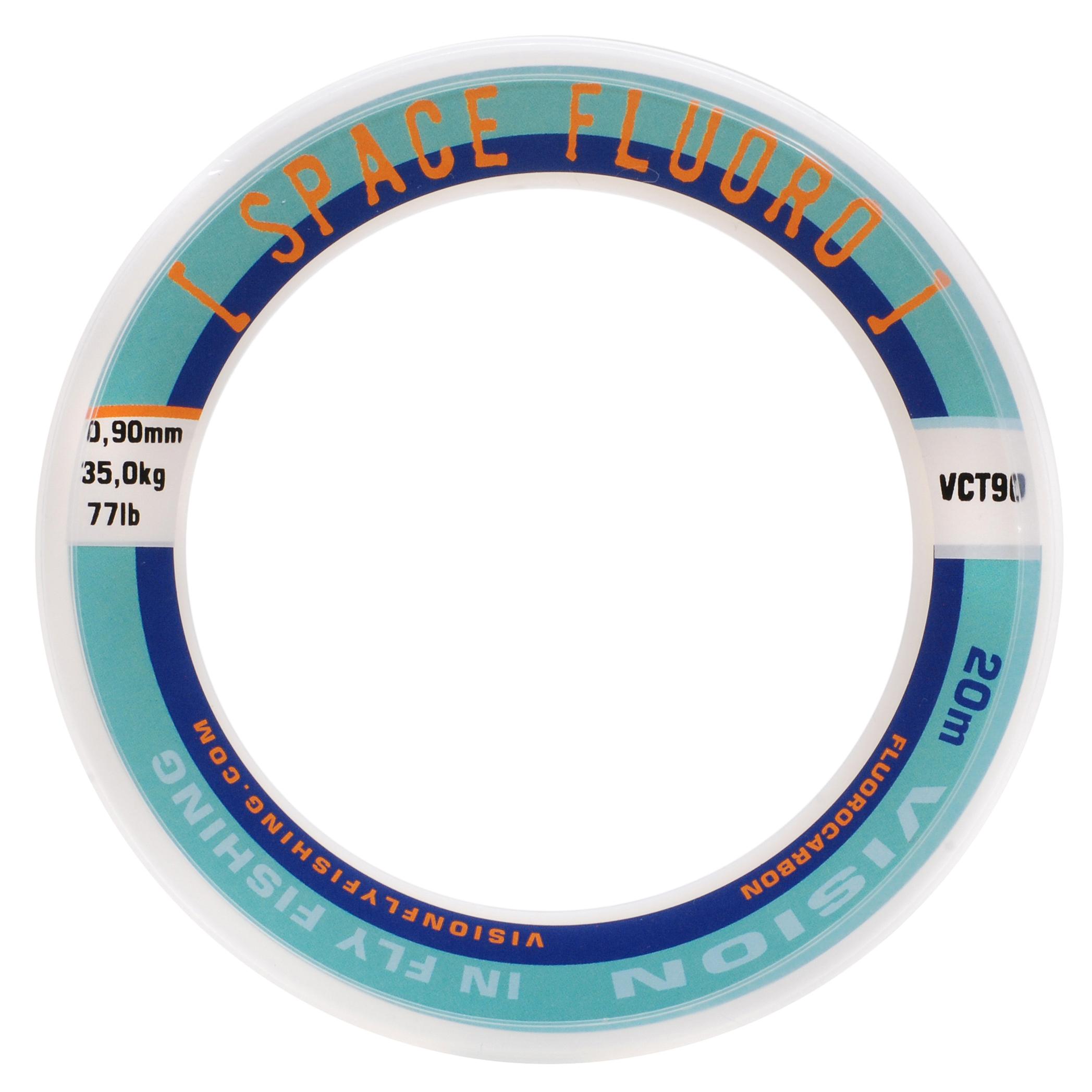 Vision SpaceFluoro Tippet 0,90mm 20m - Forfangsmatrialer