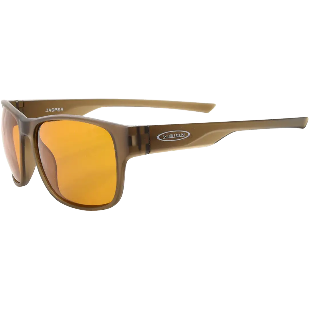 Vision Jasper Polarorid Solbriller Polarflite Yellow - Fiskebriller