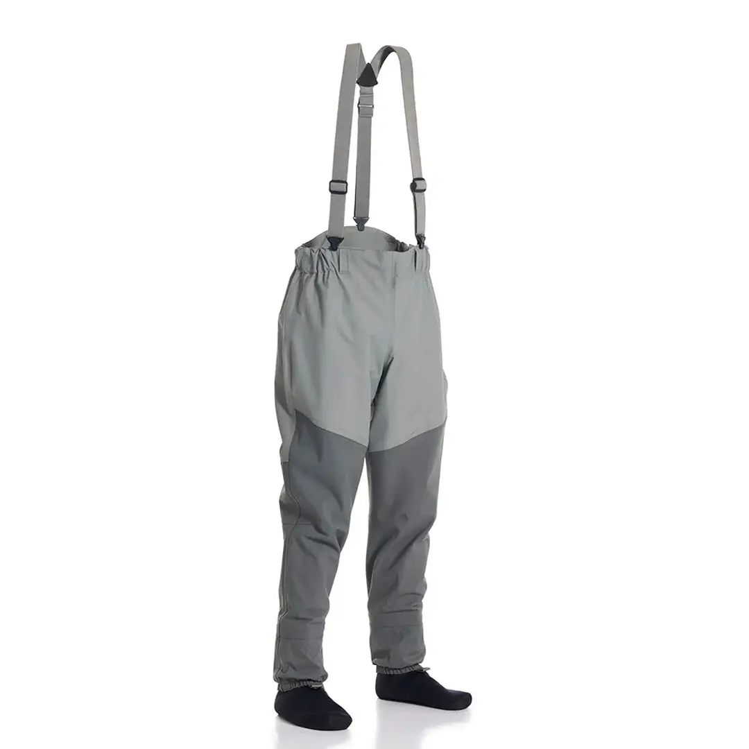 Vision Koski Grey Guiding Stocking Foot Waders L - Åndbare waders