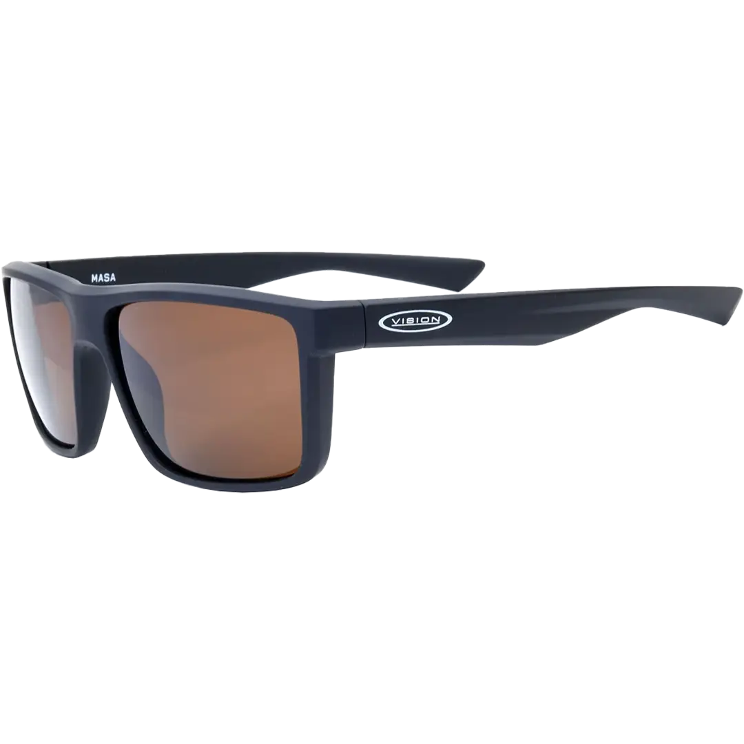 Vision Masa Polarorid Solbriller Polarflite Brown - Fiskebriller