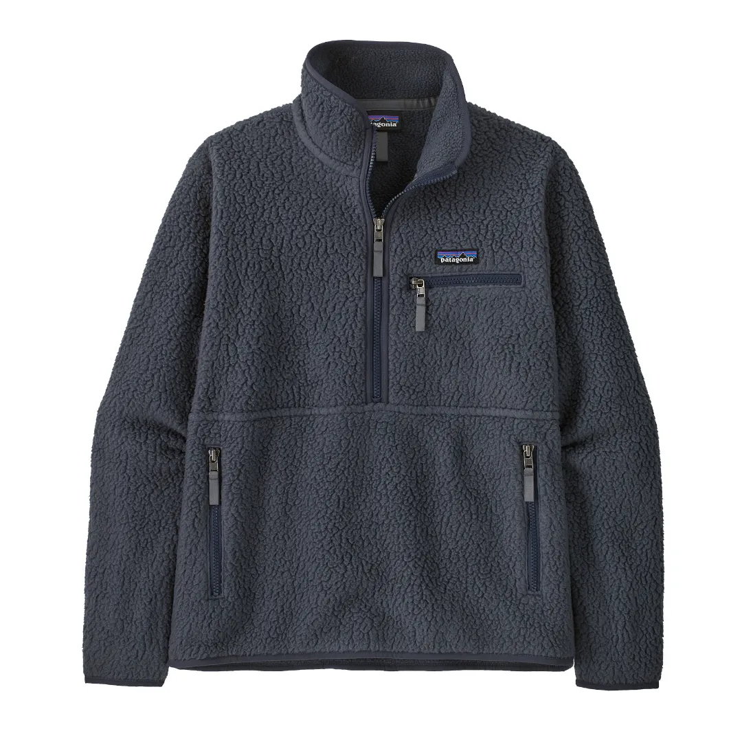 Patagonia Women's Retro Pile Marsupial SMDB (Smolder Blue) S - Fleecejakker