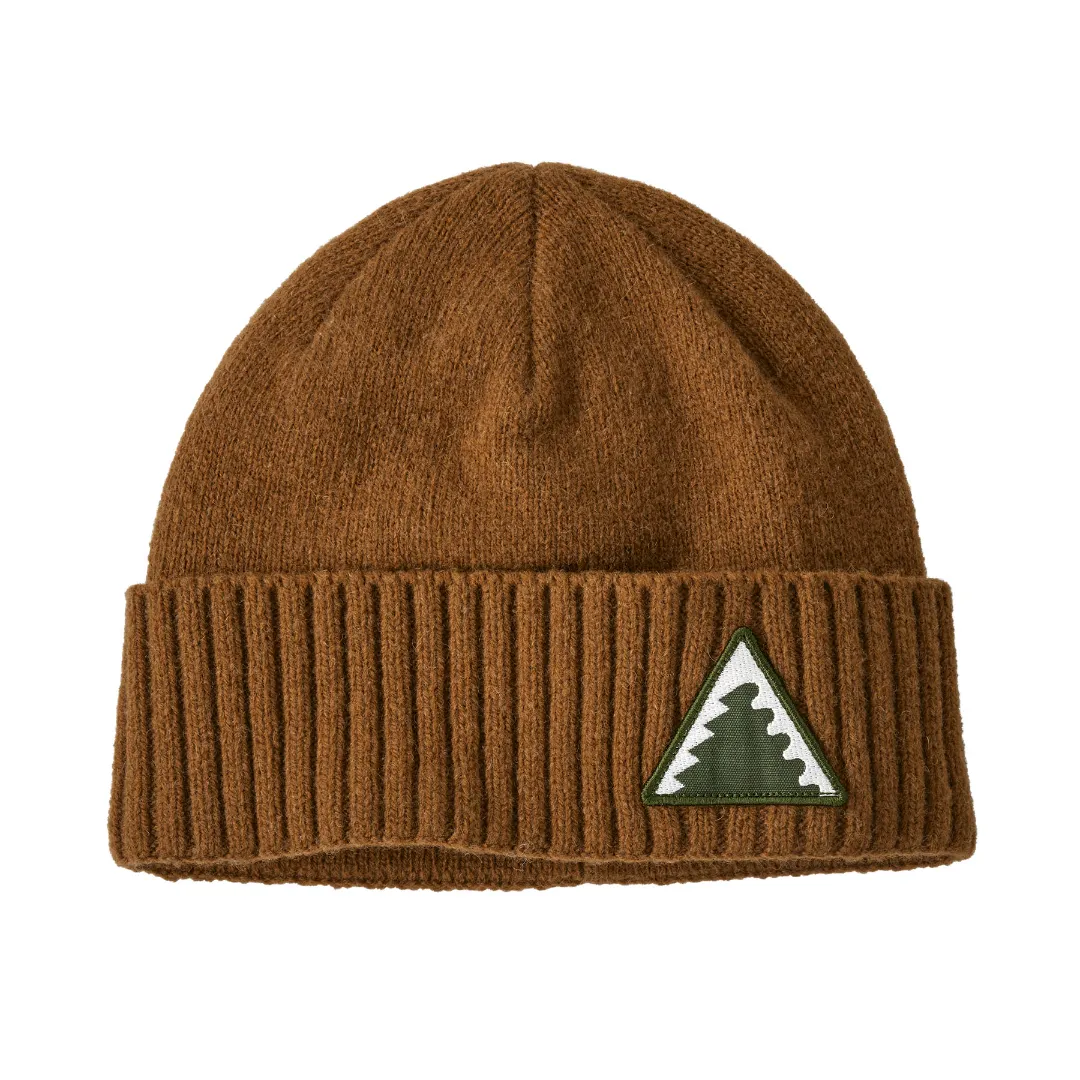 Patagonia Brodeo Beanie DPSN (Dawn Tracks Patch: Shelter Brown) - Huer
