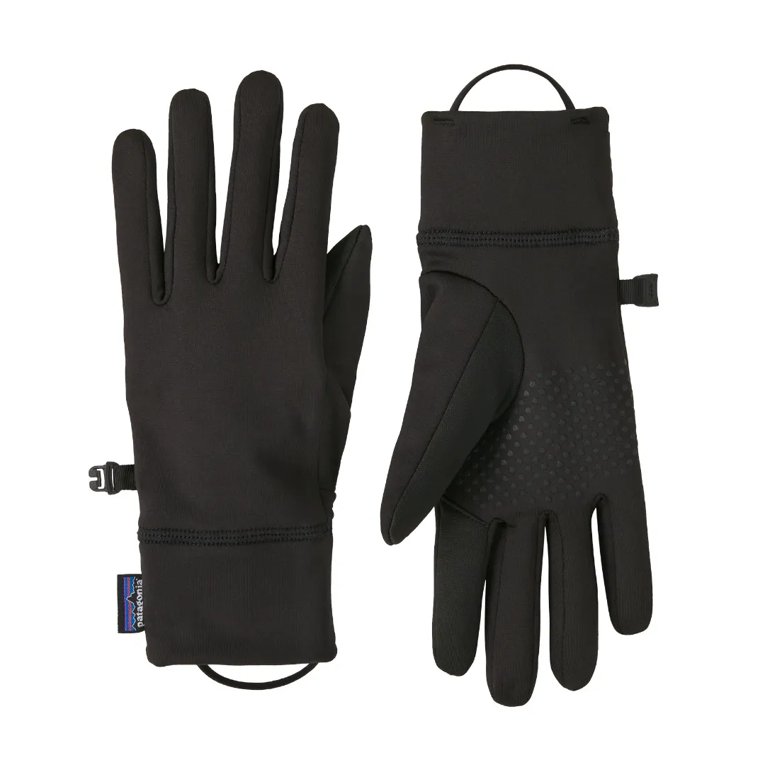 Patagonia R1 Daily Gloves BLK (Black) S - Hatte, huer, handsker & strømper