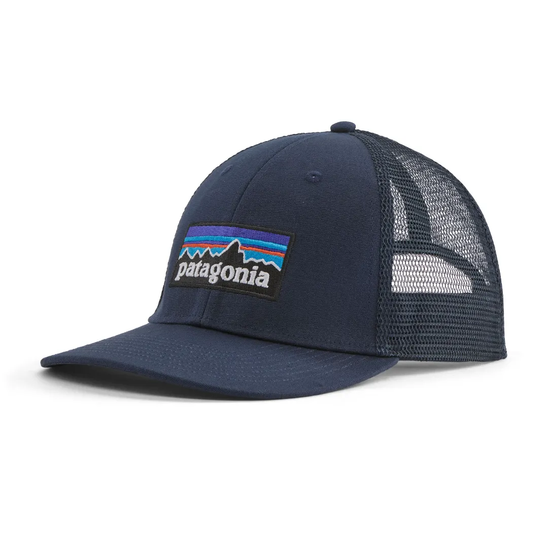 Patagonia P-6 Logo LoPro Trucker Hat NENA (New Navy) - Caps