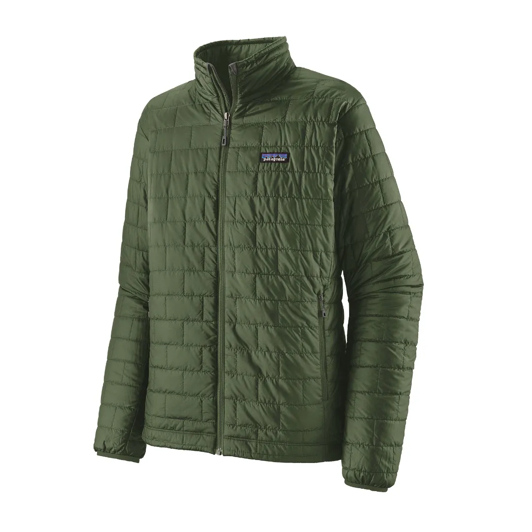 Patagonia Men's Nano Puff Jacket (Udgået Farver) TPGN (Torrey Pine Green) S - Dun & Fiber Jakker