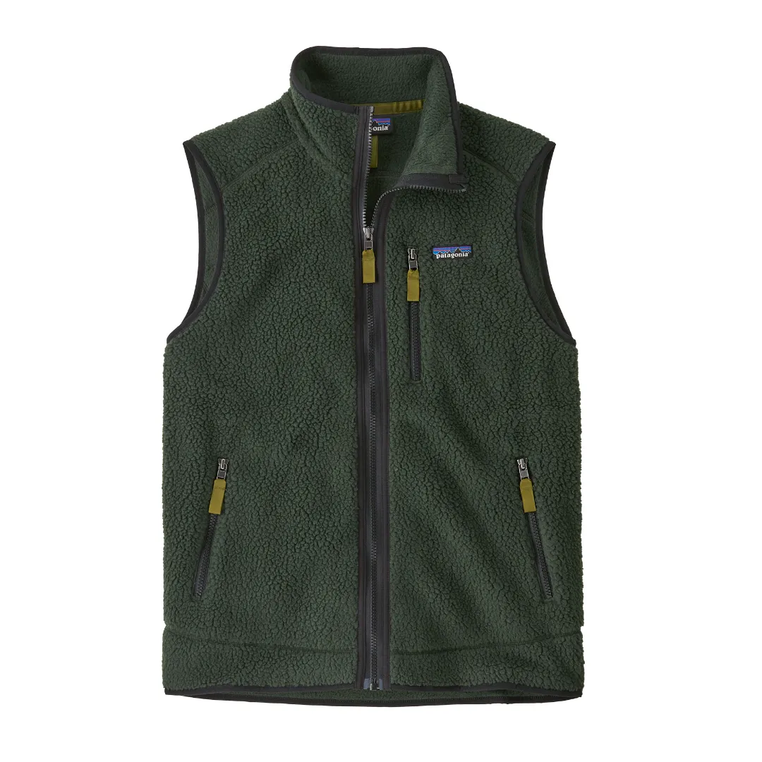 Patagonia Men's Retro Pile Vest OLGG (Old Growth Green) L - Fritidsveste