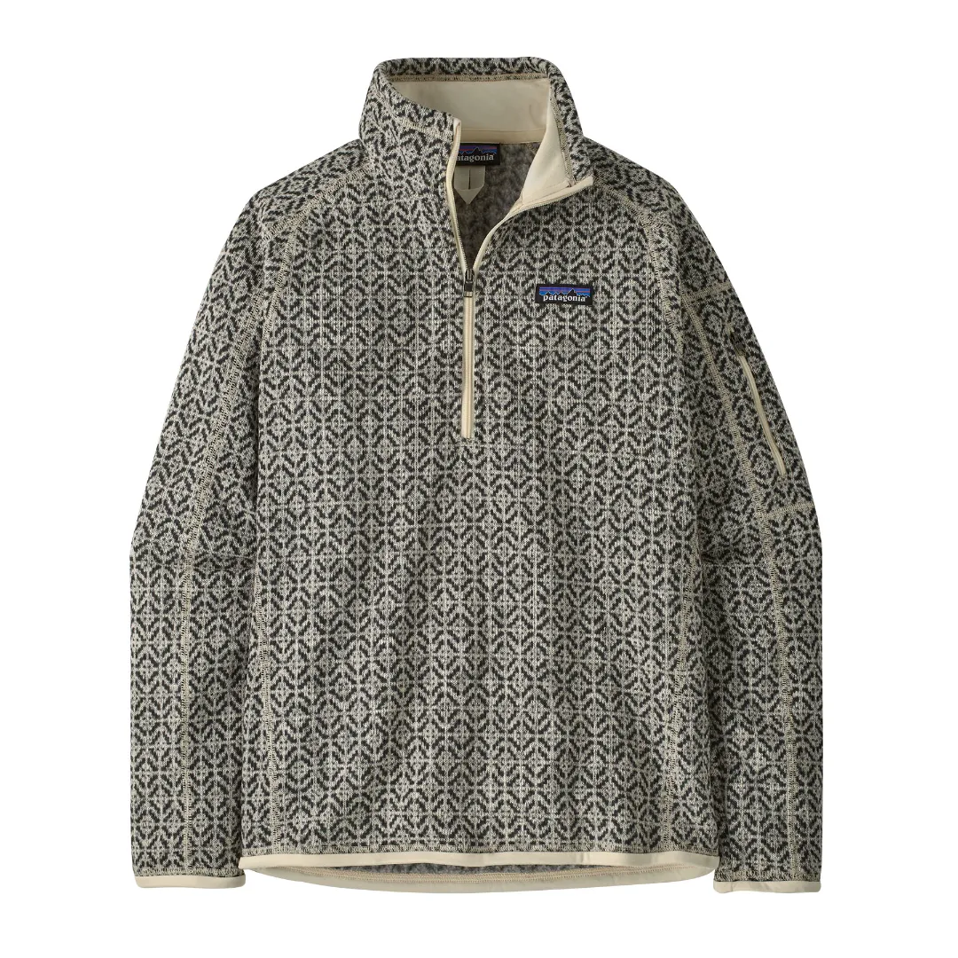 Patagonia W's Better Sweater 1/4 Zip SNAL (Scales: Natural) M - Fleecejakker