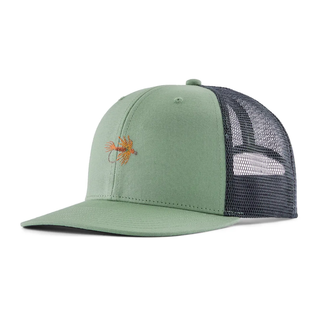 Patagonia Take a Stand Trucker Hat PFEL (Pheasant Fly: Ellwood Green) - Caps