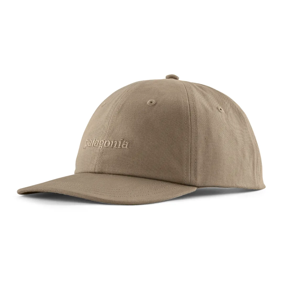 Patagonia Fitz Roy Icon Trad Cap TLSD (Text Logo: Seabird Grey) - Caps