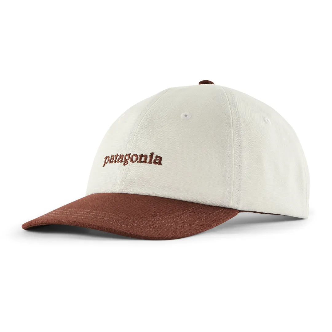Patagonia Fitz Roy Icon Trad Cap TLVA (Text Logo: Dried Vanilla) - Caps