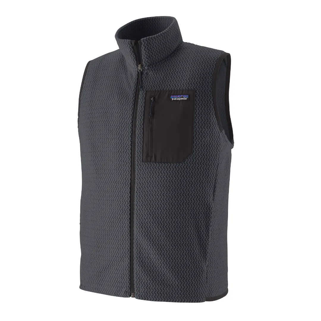 Patagonia Men's R1 Air Vest SMDB (Smolder Blue) S - Fritidsveste