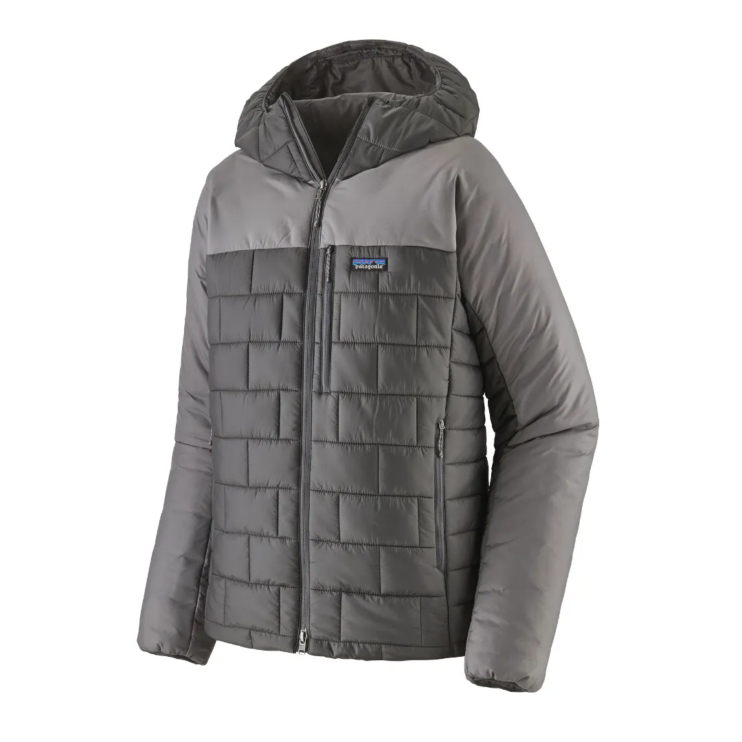 Patagonia M's Hi-Loft Nano Puff Hoody FGE (Forge Grey) S - Vinterjakker