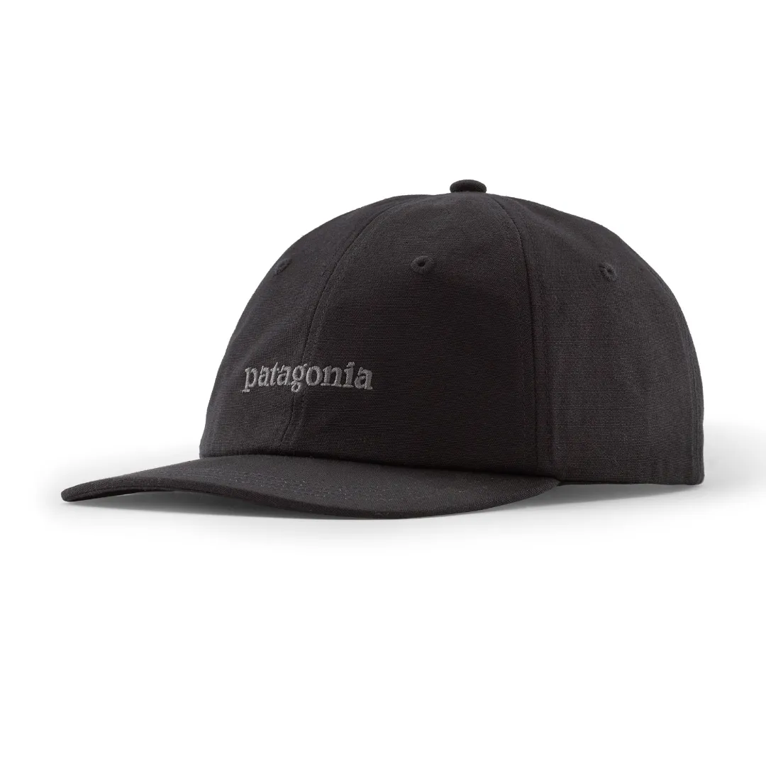 Patagonia Fitz Roy Icon Trad Cap TLIB (Text Logo: Ink Black) - Caps