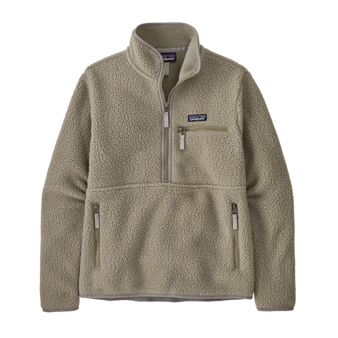 Patagonia Women's Retro Pile Marsupial RVGN (River Rock Green) L - Fleecejakker