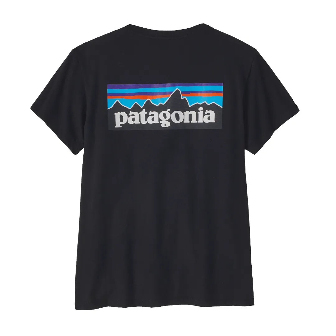 Patagonia Women's P-6 Logo Responsibili-Tee BLK (Black) XXL - T-shirt/Polo