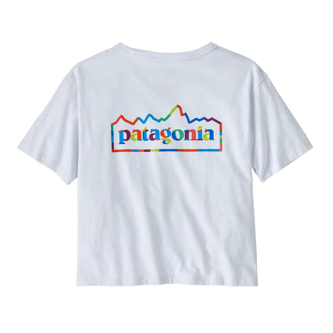 Patagonia W's Unity Fitz Easy Responsibili-Tee WHI (White) L - Polo/T-shirt