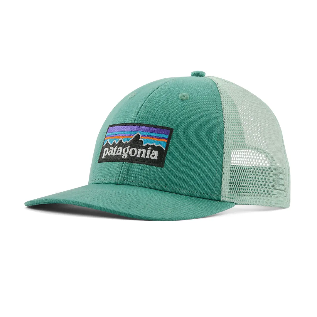 Patagonia P-6 Logo LoPro Trucker Hat (Udgået Farver) HTLG (Heartleaf Green) - Caps