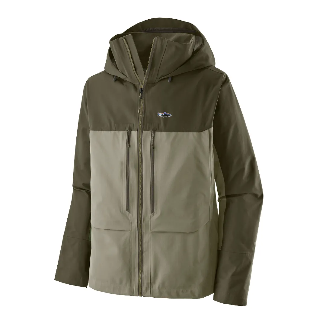 Patagonia Men's Swiftcurrent Wading Jacket RVGN (River Rock Green) XL - Vadejakker