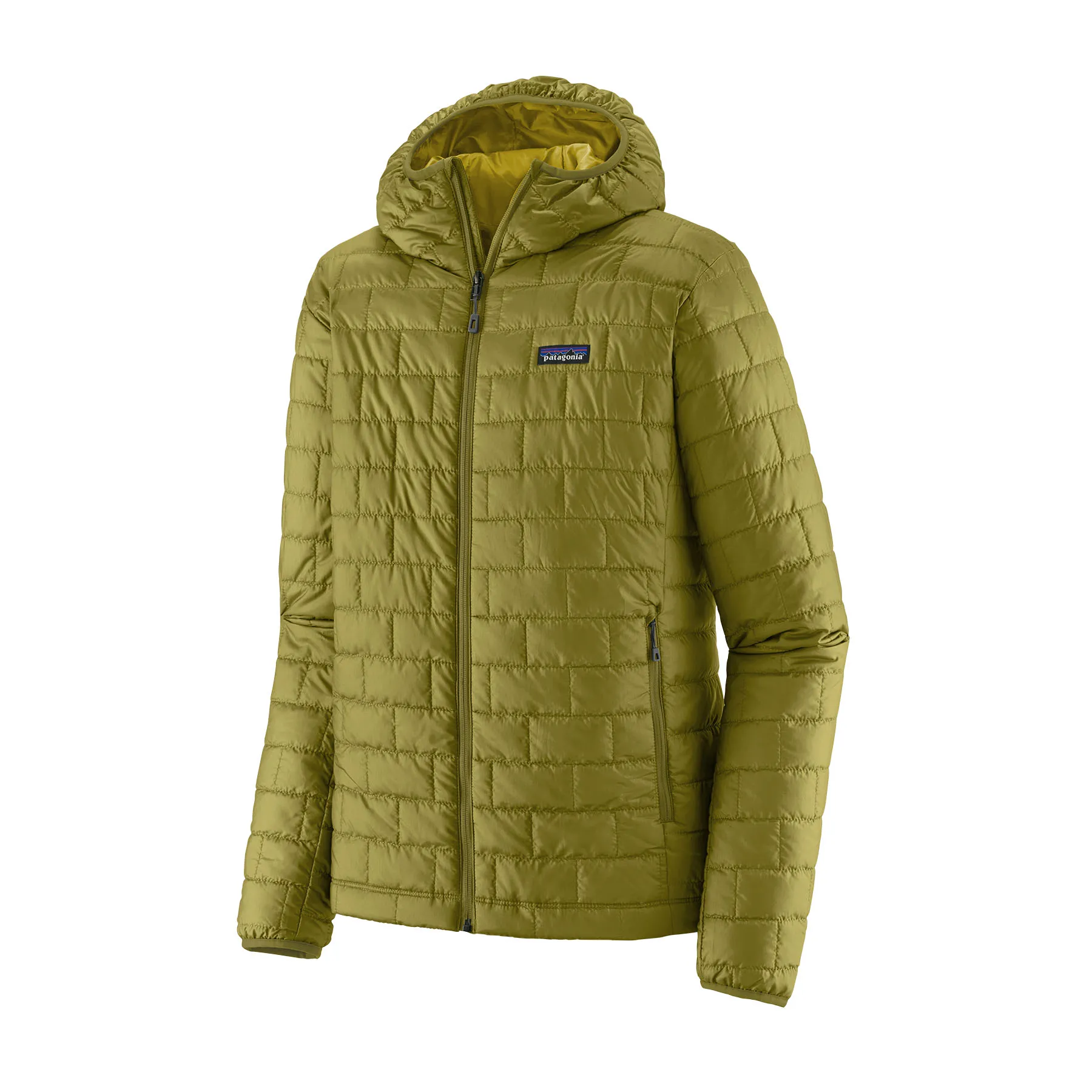 Patagonia M's Nano Puff Hoody - kun str. medium GRZG (Graze Green) XL - Fritidsjakker