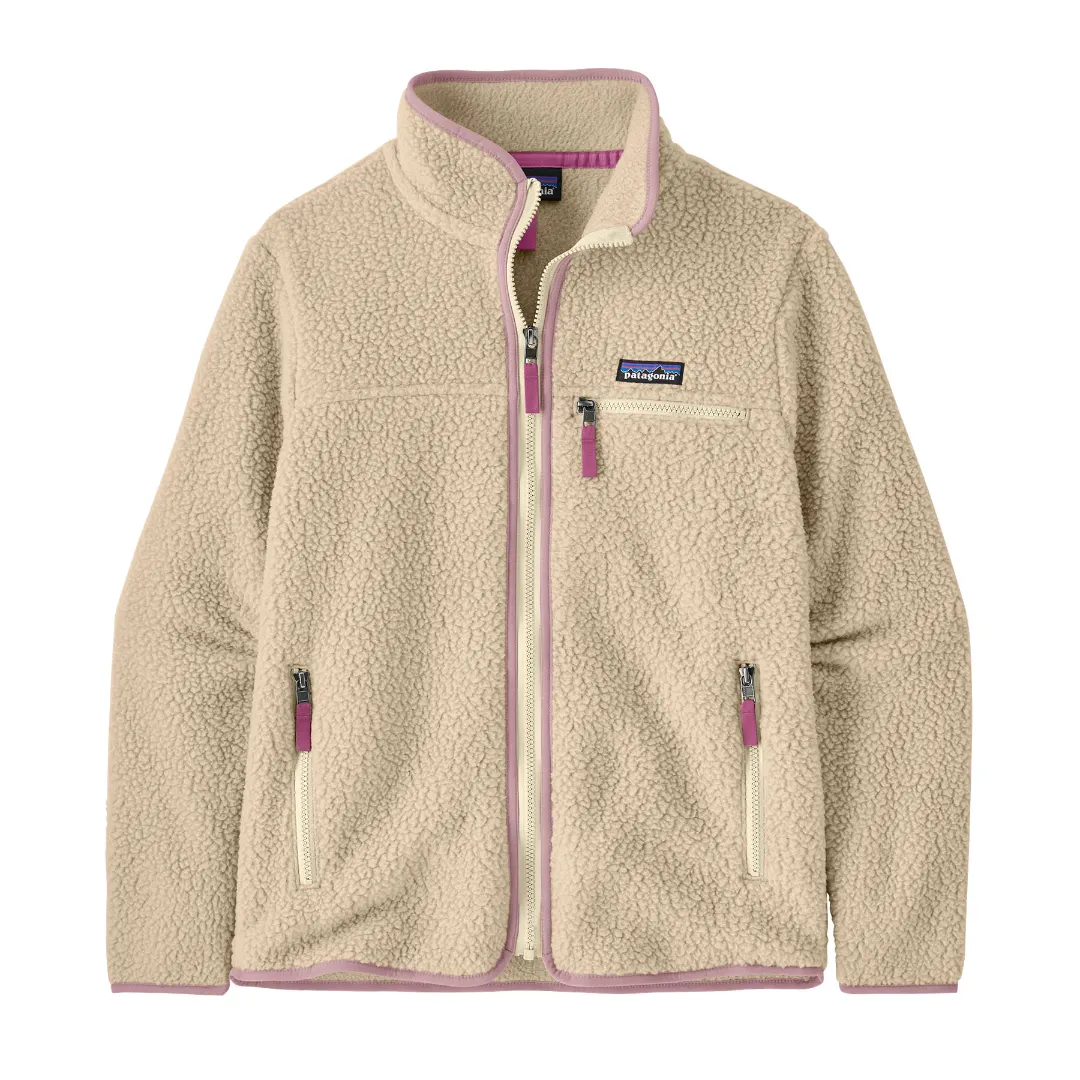 Patagonia Women's Retro Pile Fleece Jacket DNAT (Dark Natural) L - Fleecejakker