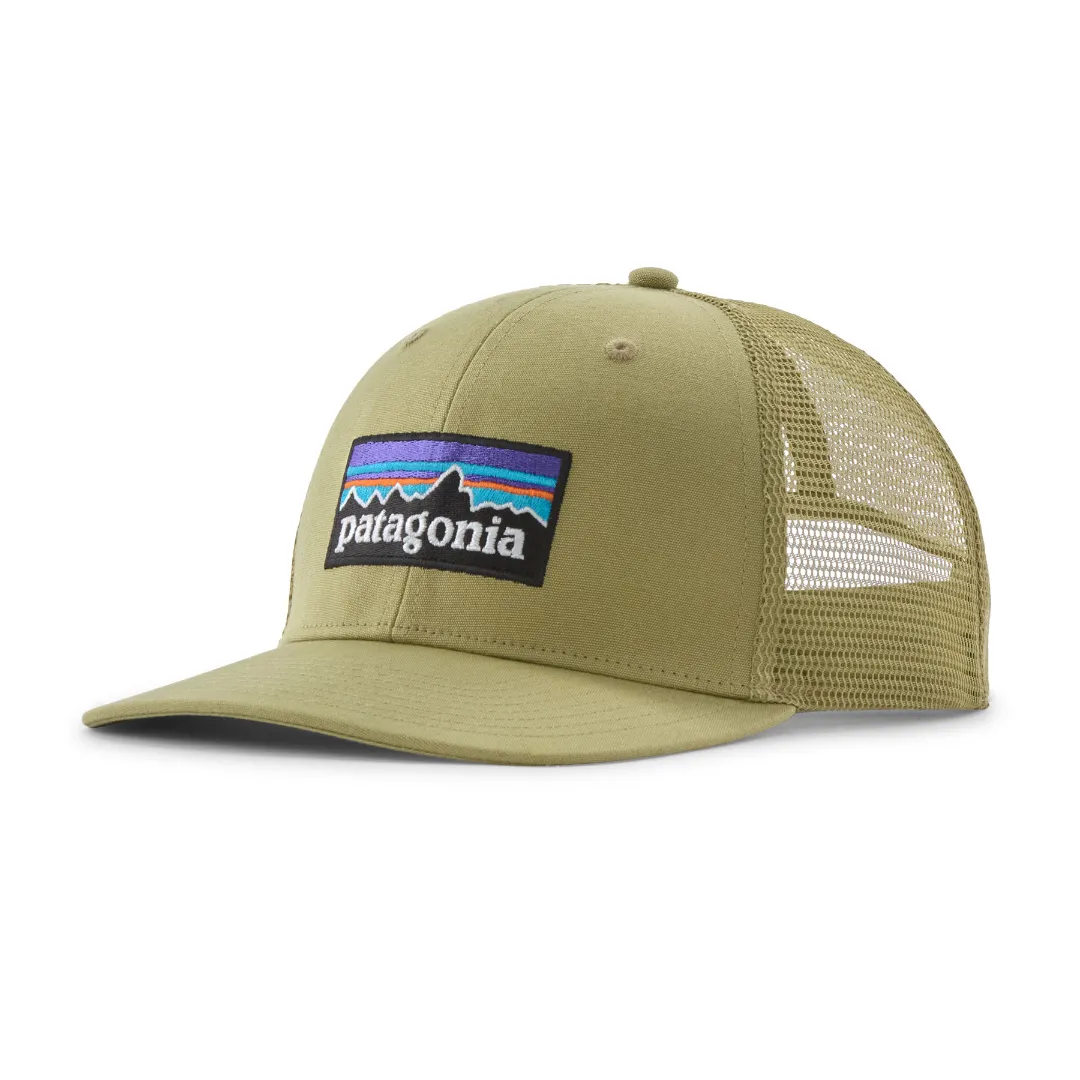 Patagonia P-6 Logo Trucker Hat GMTG (Gumtree Green) - Caps