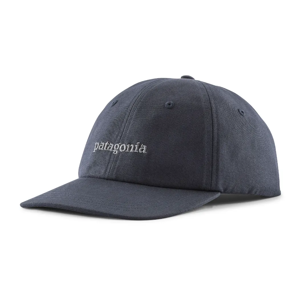 Patagonia Fitz Roy Icon Trad Cap TXSB (Text Logo: Smolder Blue) - Caps
