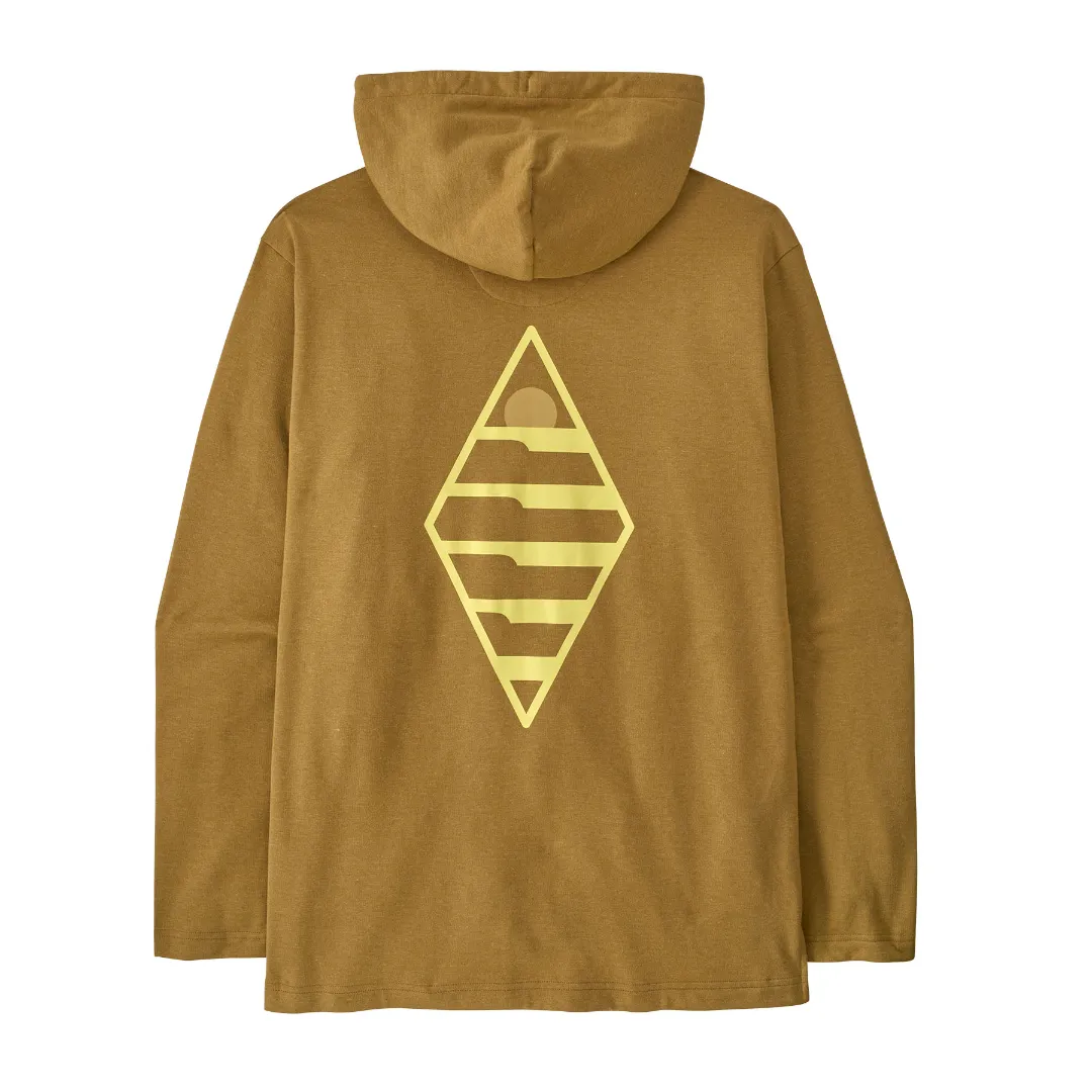 Patagonia M's LW Water People Sets Wildrise Hoody BCBN (Bobcat Brown) S - Hættetrøje