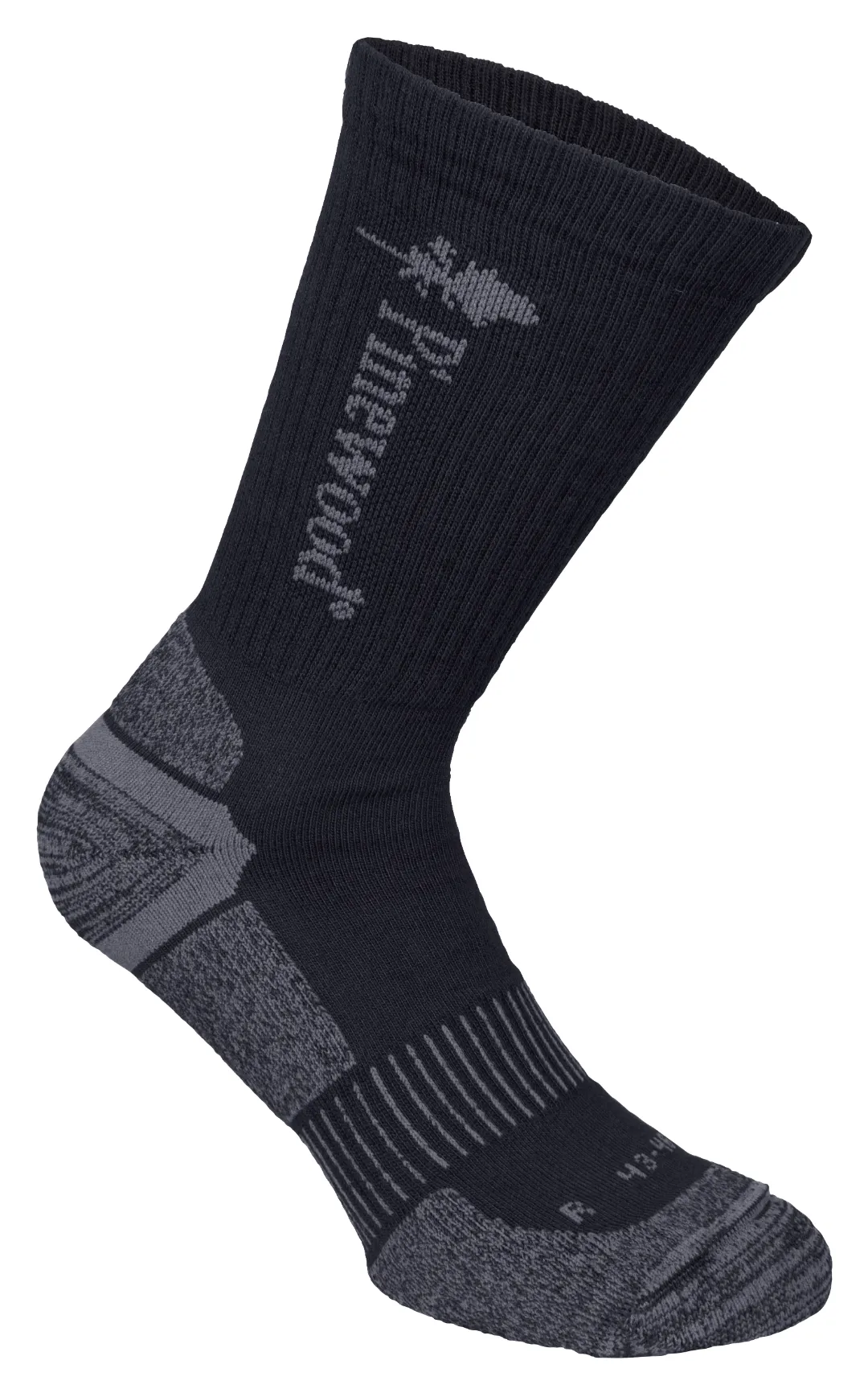 Pinewood NatureSafe Coolmax Long Socks kun str 37-39 Black (sort) 37/39 - Strømper