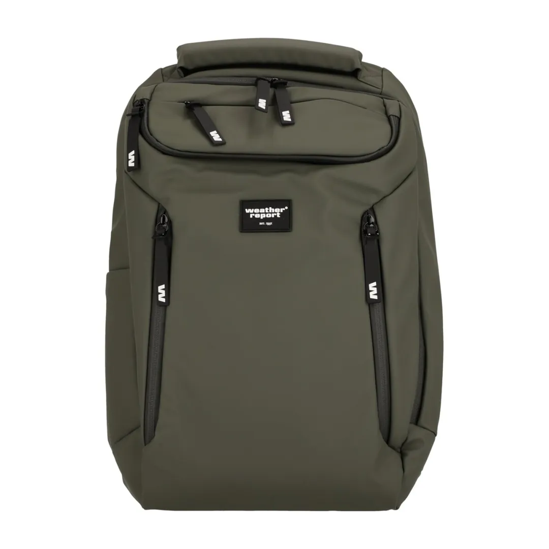 Weather Report Bronze PU Computer Backpack Cypress - 40 Liter