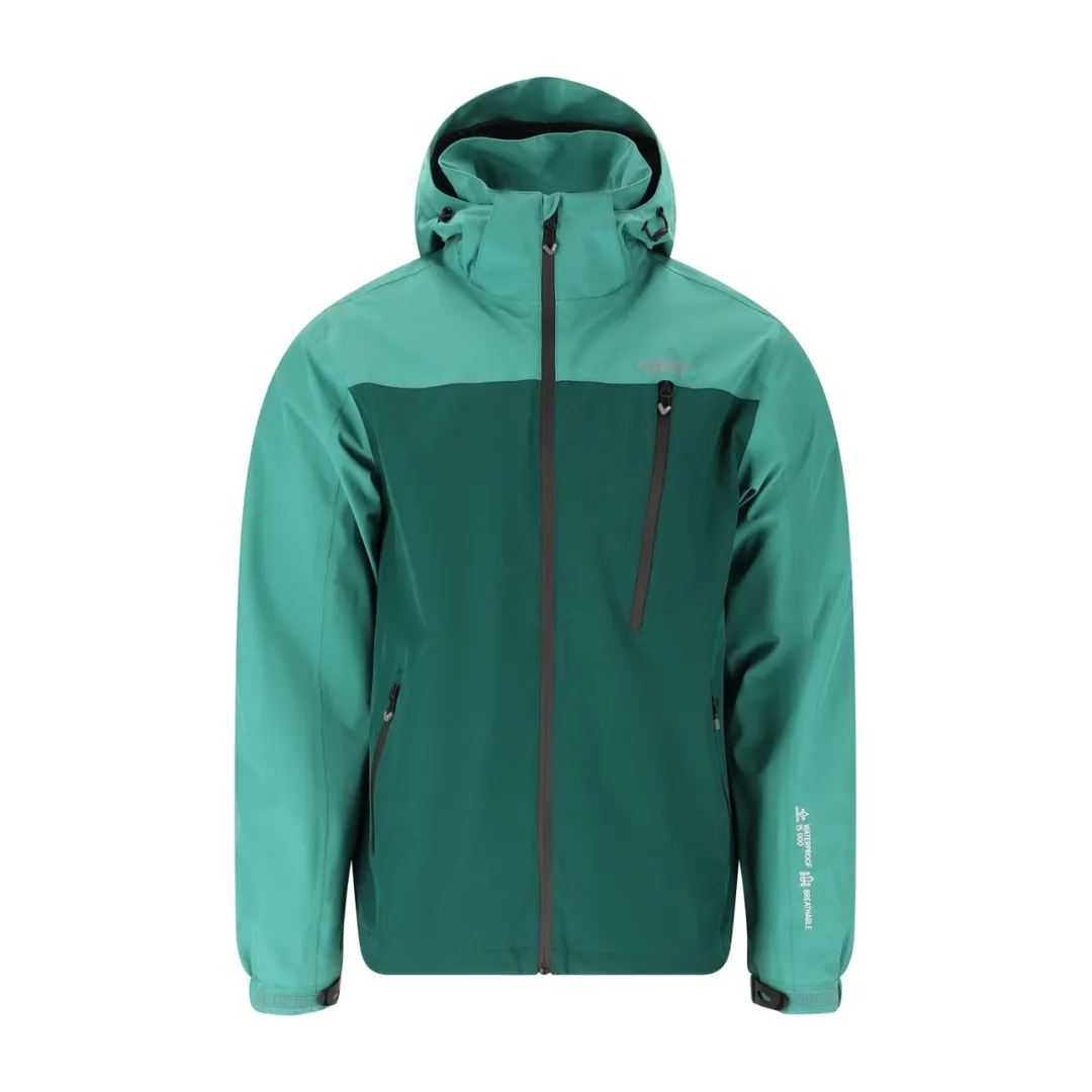Weather Report Delton Men's AWG Jacket W-PRO 15000 Botanical Garden XXL - Regnjakker
