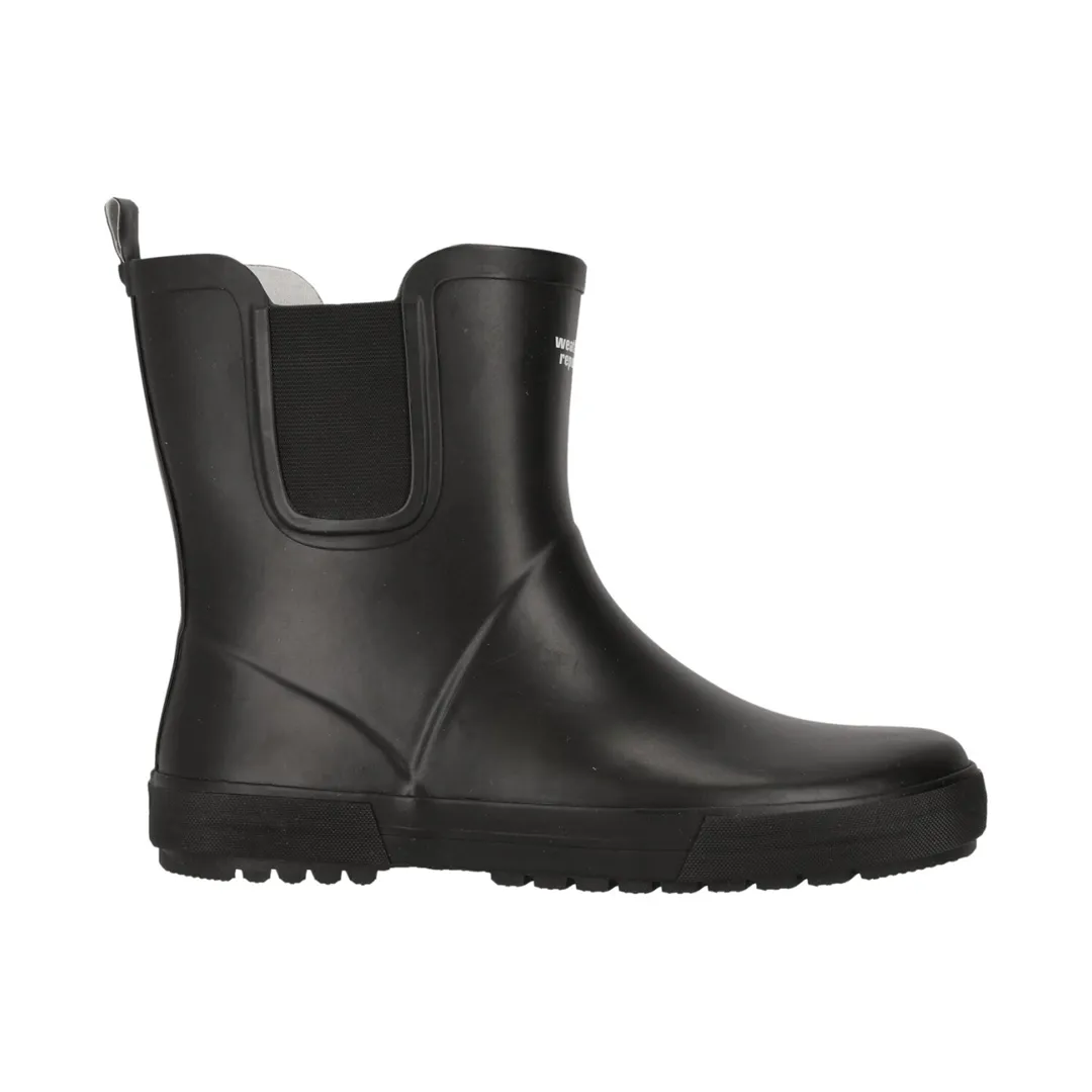 Weather Report Erick Men's Gummistøvle Low Black 45 - Gummistøvler