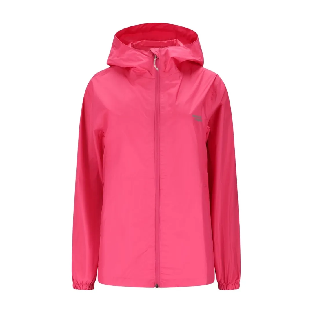 Weather Report Pack'way Women's Packable Jacket W-PRO 10000 Pink Flambé 46 - Vandtætte Jakker
