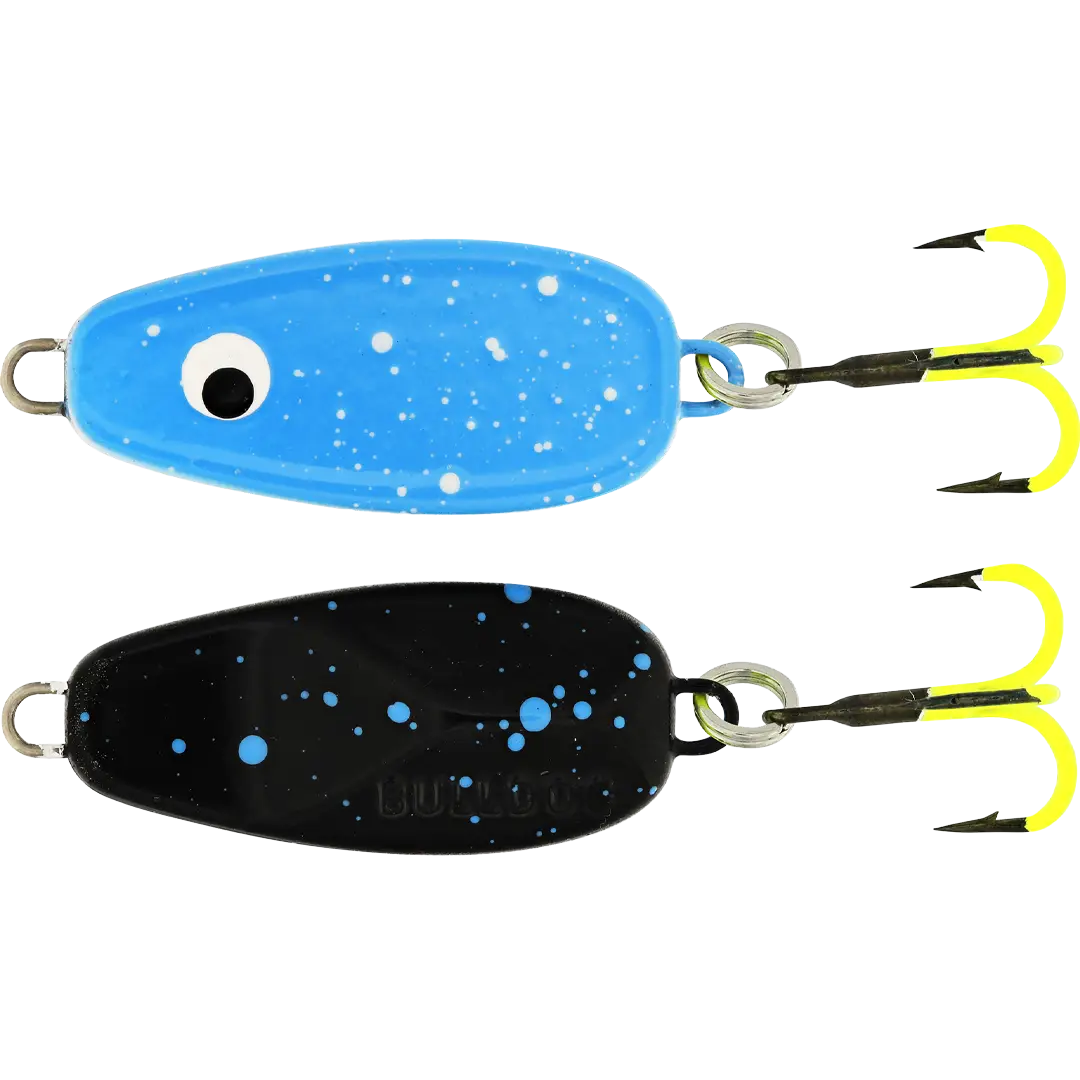 Westin Bulldog 7 Gram Black/Blue Splat - Mikroblink