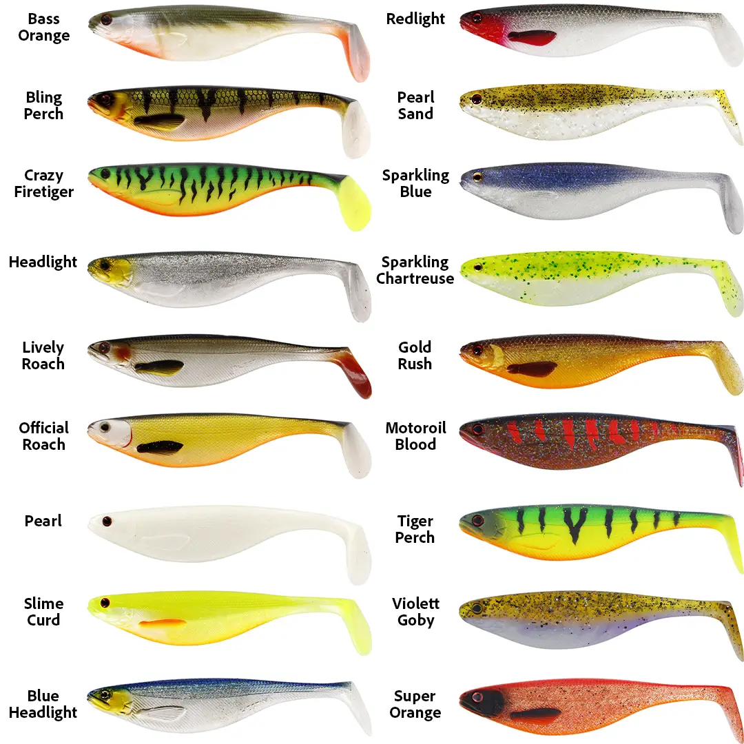 Westin Shadteez (UDGÅET FARVER) 7cm Crystal Perch - Aborre