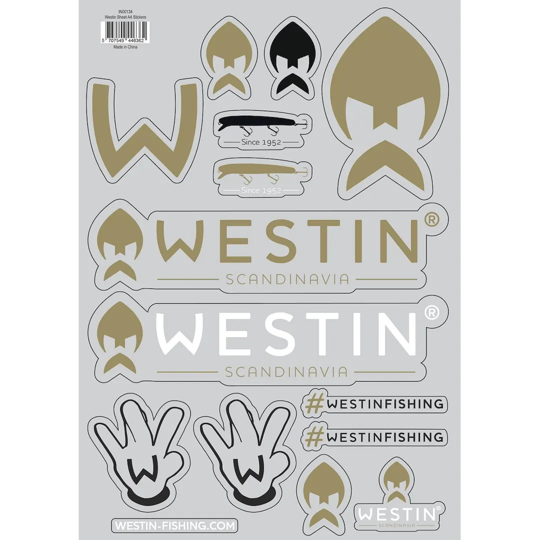 Westin 15 Klistermærker - Klistermærker