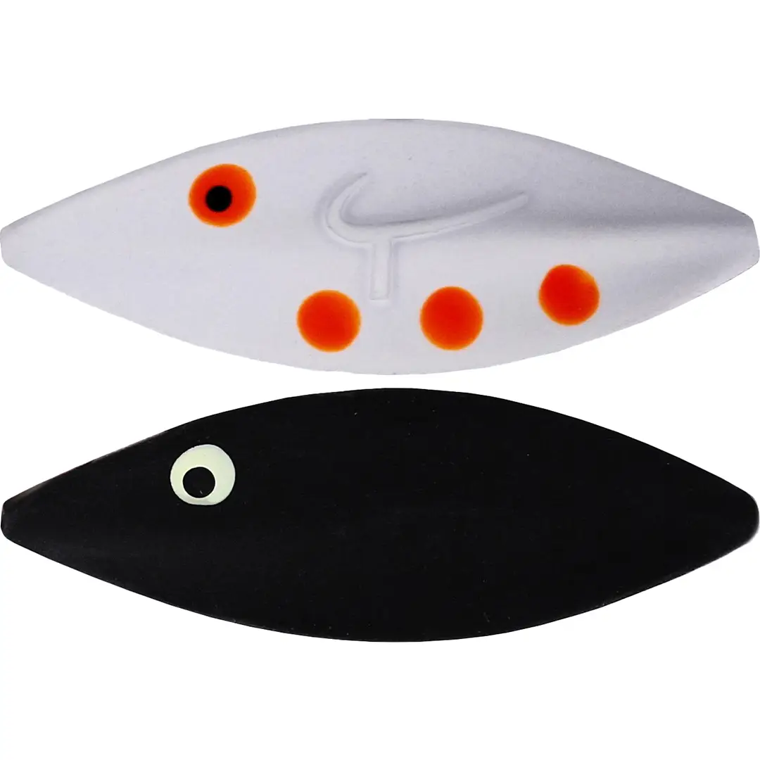 Westin Twister 4 Gram Black/White (Glow) - Gennemløber
