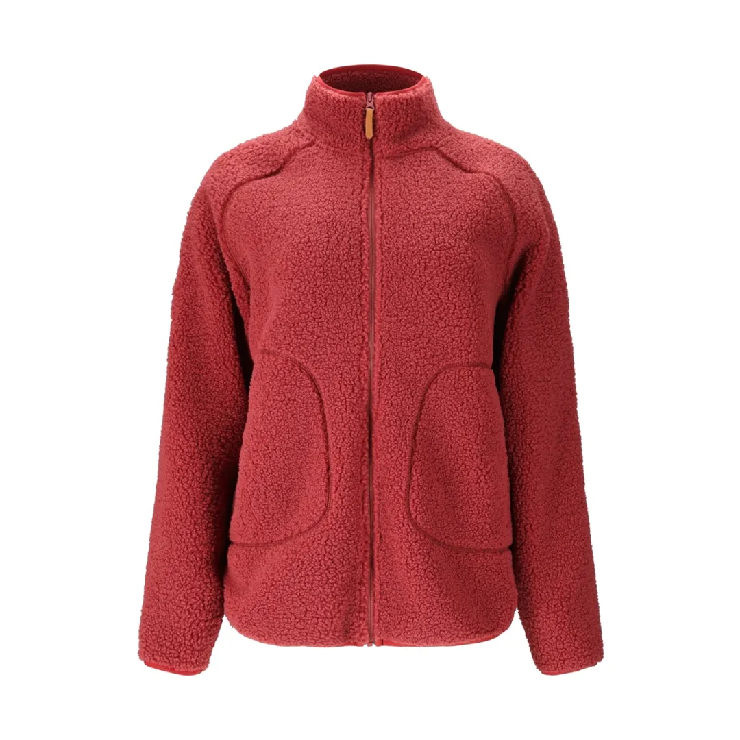 Whistler Pioneer Women's Teddy Fleece Jacket Cowhide 44 - Fleecejakker