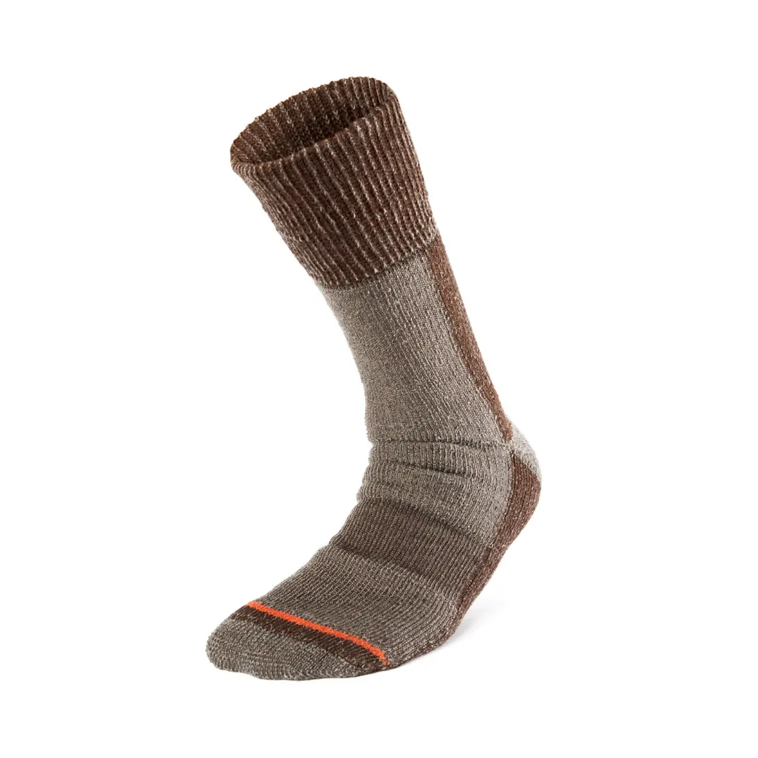 Geoff Anderson Woolly Sok Brun Small (38-40) - Strømper
