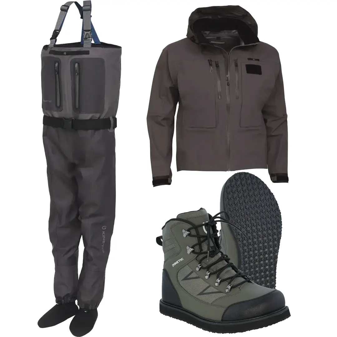 Kinetic X5 Waders Combo - Waders Sæt