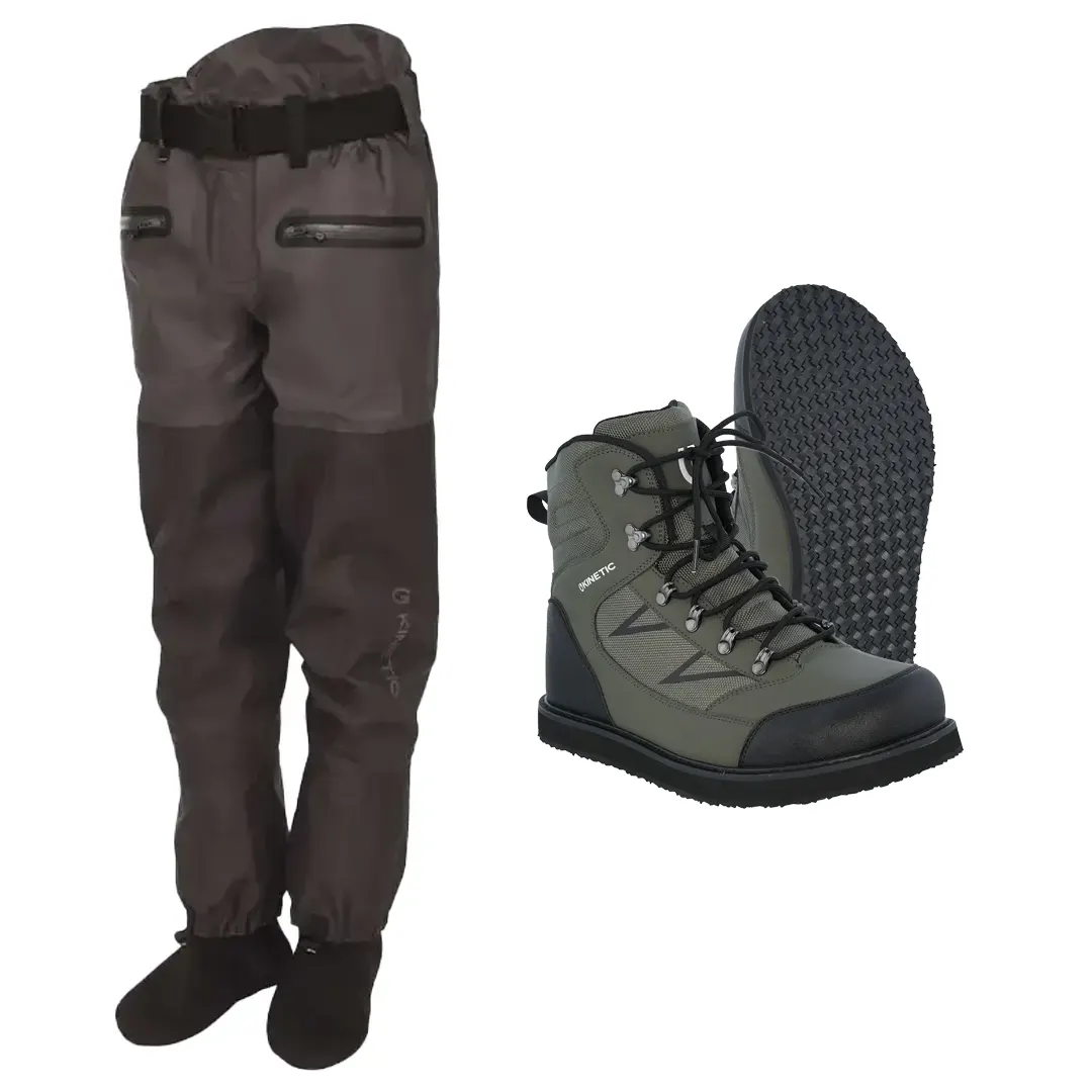Kinetic X5 Waist Waders Sæt - Waders Sæt